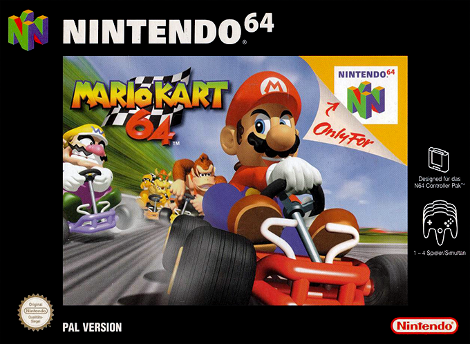 Mario Kart 64 — box-2D (DE)