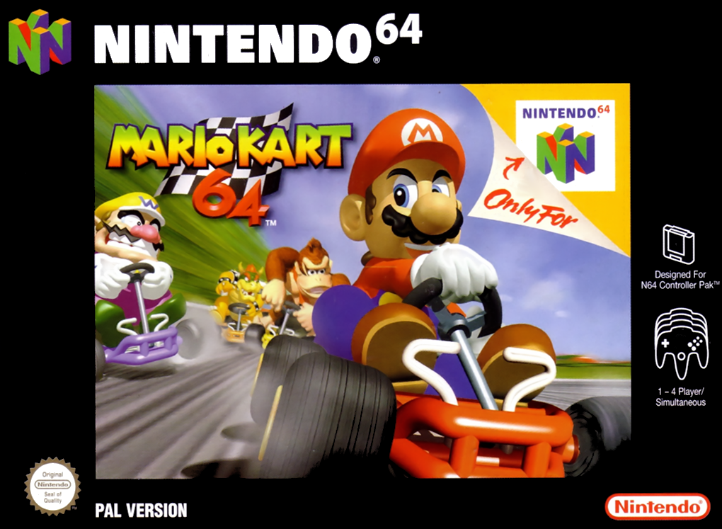 Mario Kart 64 — box-2D (EU)