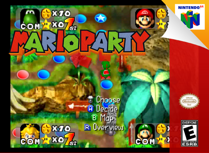Mario Party — box-2D (SS)