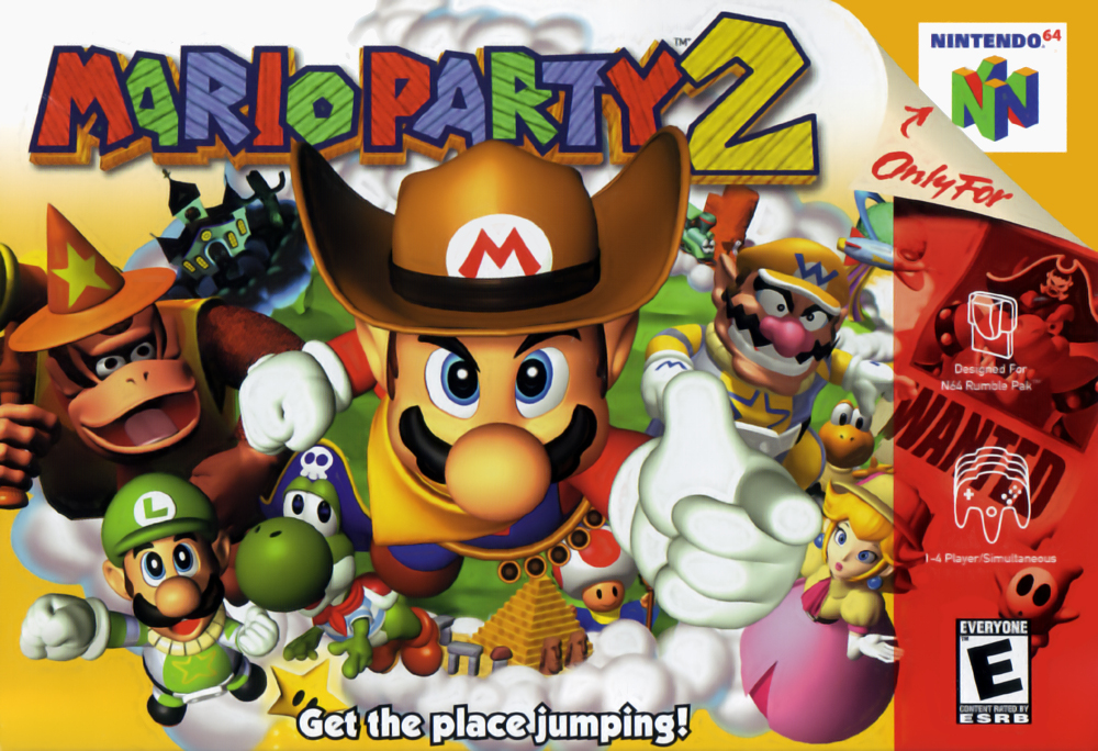 Mario Party 2 box art