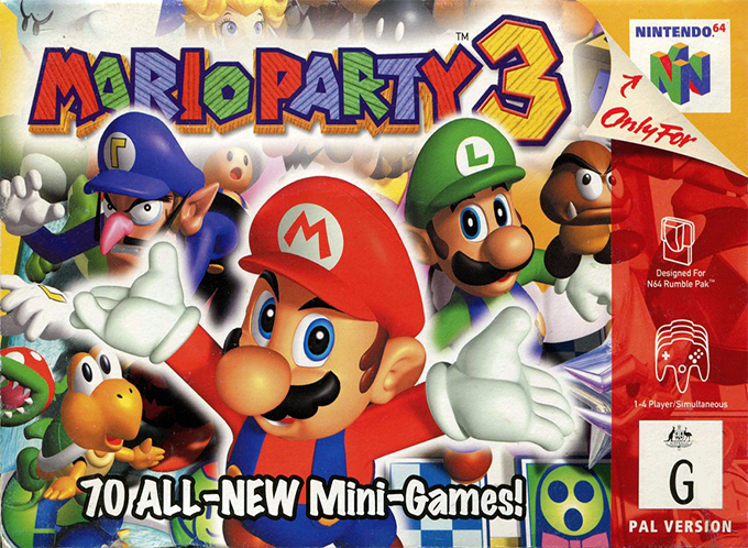 Mario Party 3 — box-2D (AU)