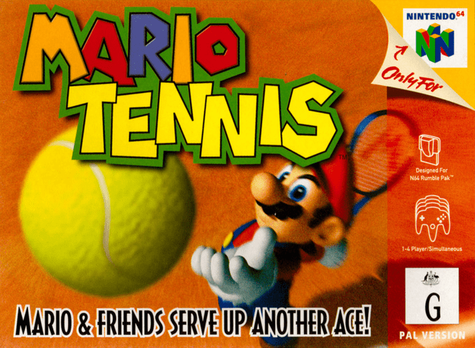 Mario Tennis — box-2D (AU)