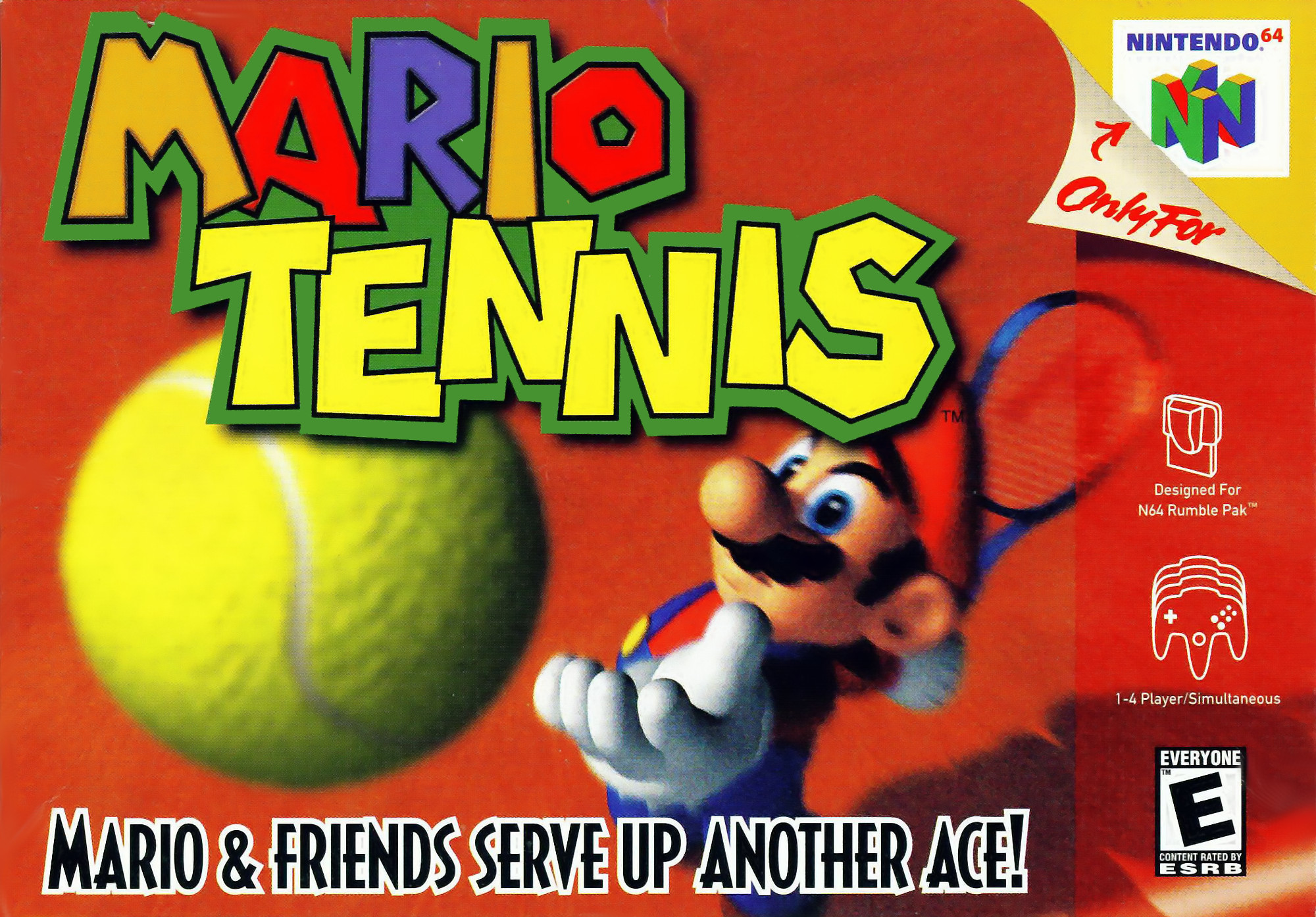 Mario Tennis box art