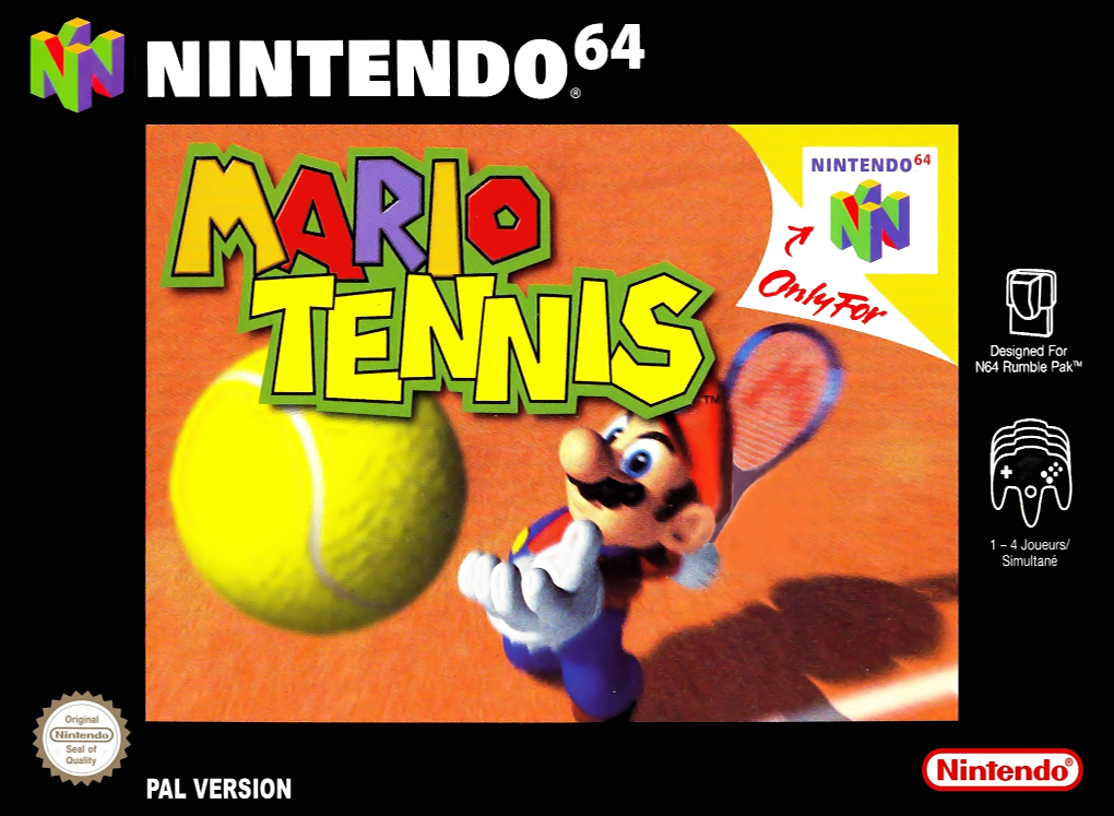 Mario Tennis — box-2D (EU)