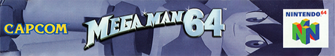 Mega Man 64 — box-2D-side (US)