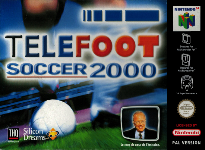 Telefoot Soccer 2000 — box-2D (FR)