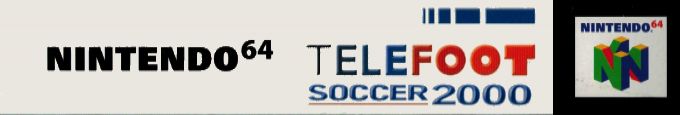 Telefoot Soccer 2000 — box-2D-side (FR)