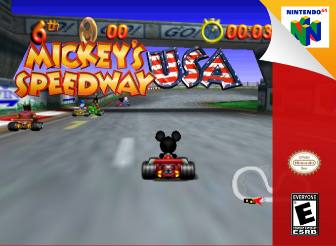 Mickey's Speedway USA — box-2D (SS)