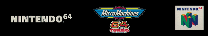 Micro Machines 64 Turbo — box-2D-side (DE)
