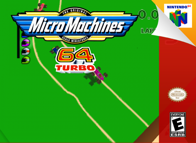 Micro Machines 64 Turbo — box-2D (SS)