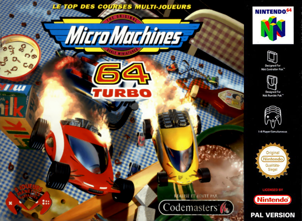 Micro Machines 64 Turbo — box-2D (FR)