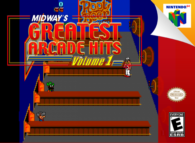 Midway's Greatest Arcade Hits - Volume 1 — box-2D (SS)