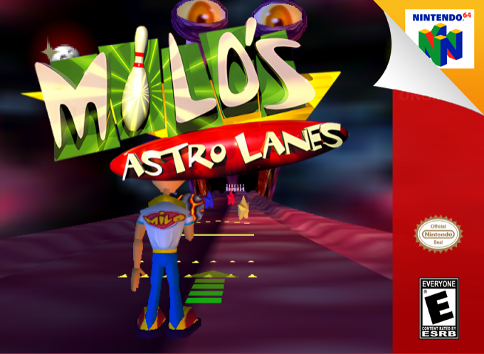 Milo's Astro Lanes — box-2D (SS)