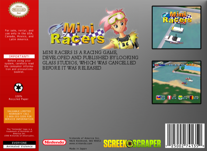 Mini Racers — box-2D-back (US)