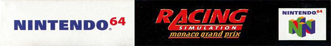 Monaco Grand Prix - Racing Simulation 2 — box-2D-side (UK)