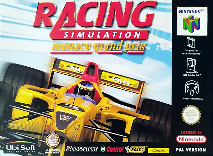 Monaco Grand Prix - Racing Simulation 2 — box-2D (UK)
