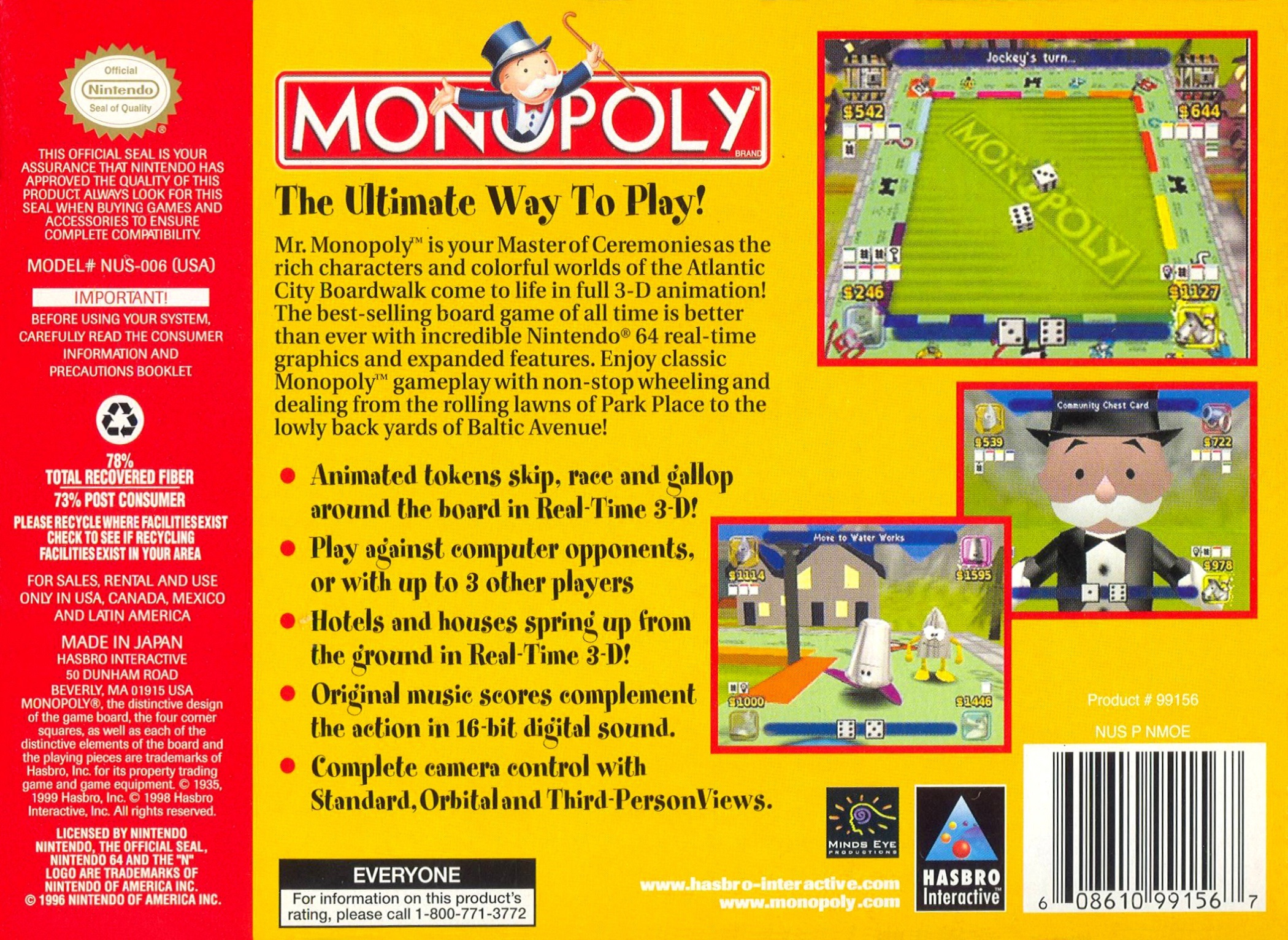 Monopoly — box-2D-back (US)