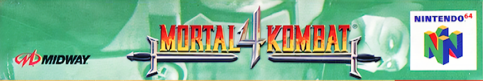 Mortal Kombat 4 — box-2D-side (US)