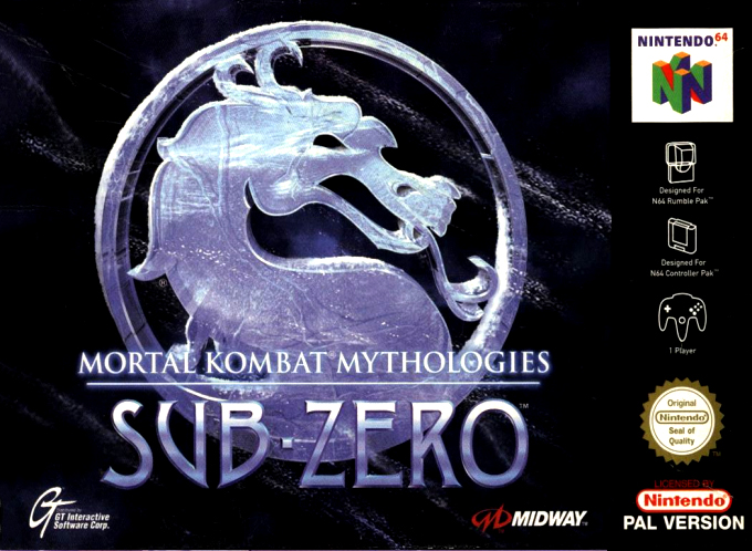 Mortal Kombat Mythologies - Sub-zero — box-2D (FR)