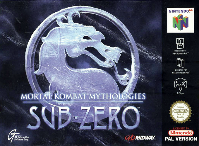 Mortal Kombat Mythologies - Sub-zero — box-2D (SE)