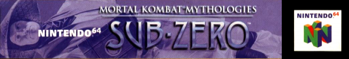 Mortal Kombat Mythologies - Sub-zero — box-2D-side (FR)