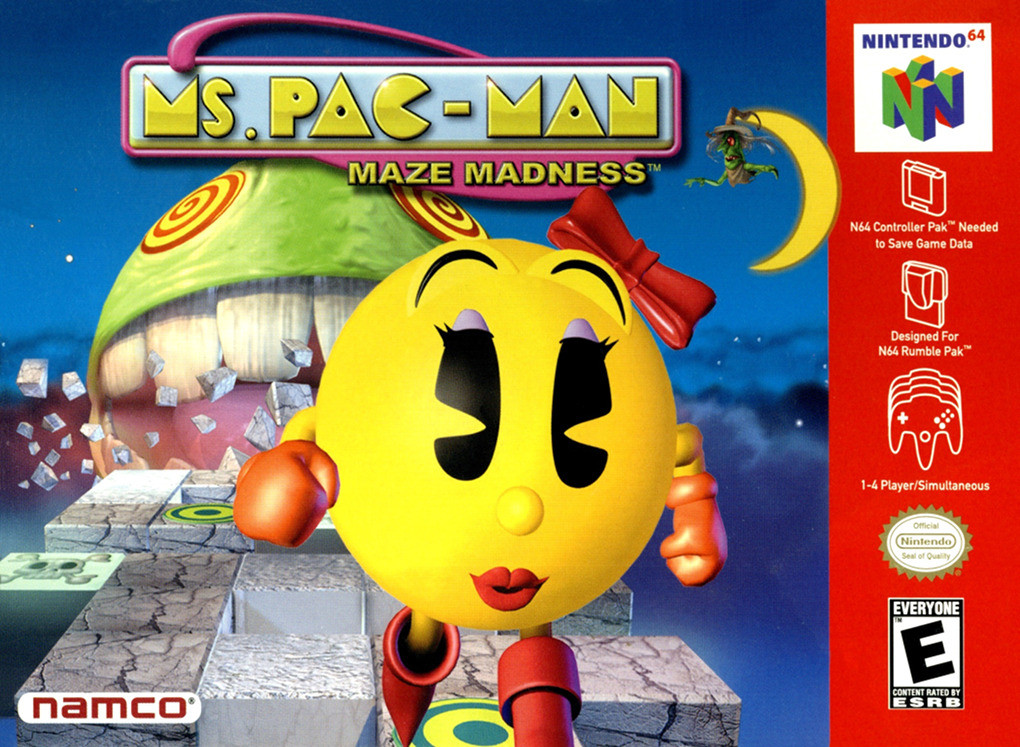 Ms. Pac-man - Maze Madness box art