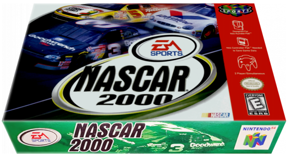 Nascar 2000 — box-3D (US)
