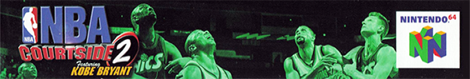 NBA Courtside 2 featuring Kobe Bryant — box-2D-side (US)