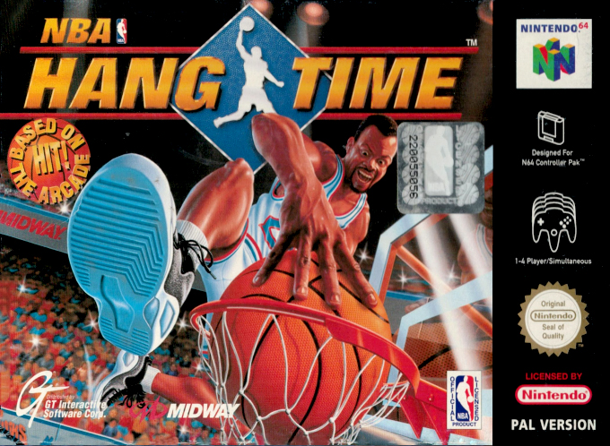 Nba Hang Time — box-2D (EU)
