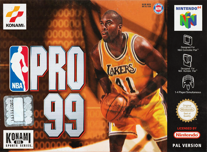 NBA Pro 99 — box-2D (EU)