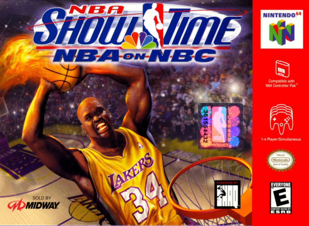 Nba Showtime - Nba On Nbc box art
