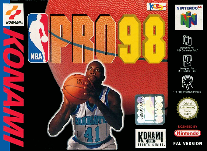 NBA Pro 98 — box-2D (UK)
