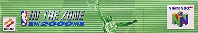 NBA in the Zone 2000 — box-2D-side (US)