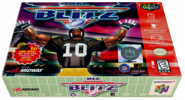 Nfl Blitz — box-3D (US)
