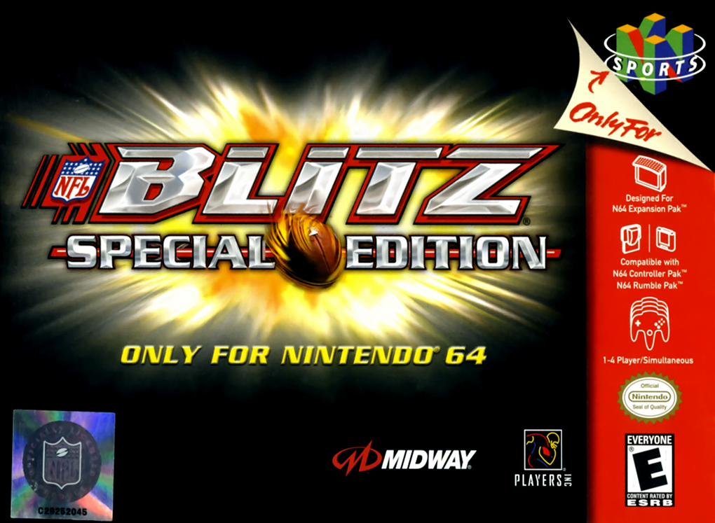 Nfl Blitz - Special Edition box art