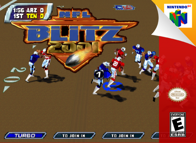 Nfl Blitz 2001 — box-2D (SS)