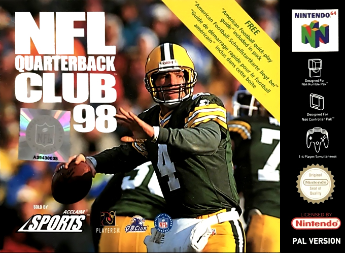 Nfl Quarterback Club 98 — box-2D (EU)