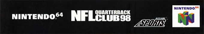 Nfl Quarterback Club 98 — box-2D-side (EU)