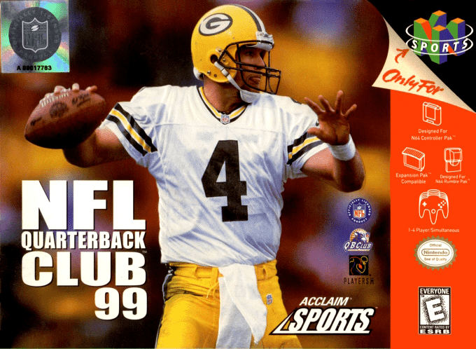 NFL Quarterback Club 99 box art