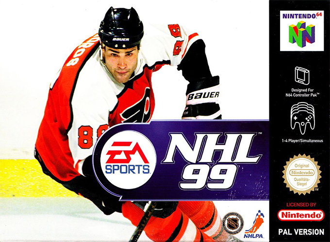 NHL 99 — box-2D (DE)