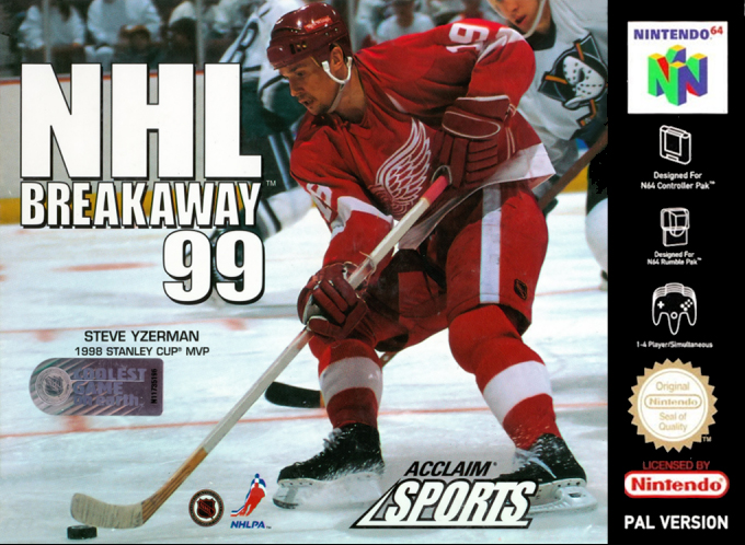Nhl Breakaway 99 — box-2D (EU)