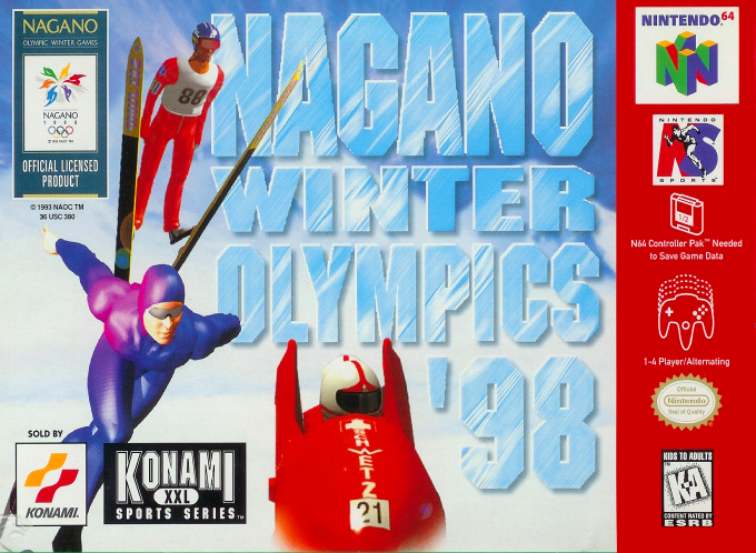 Nagano Winter Olympics '98 box art