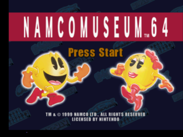 Namco Museum 64 — sstitle (US)