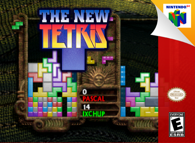 New Tetris, The — box-2D (SS)