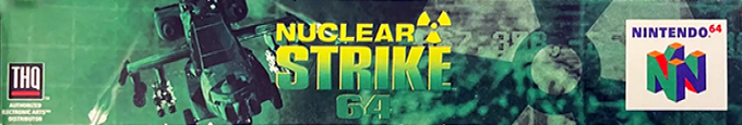 Nuclear Strike 64 — box-2D-side (US)
