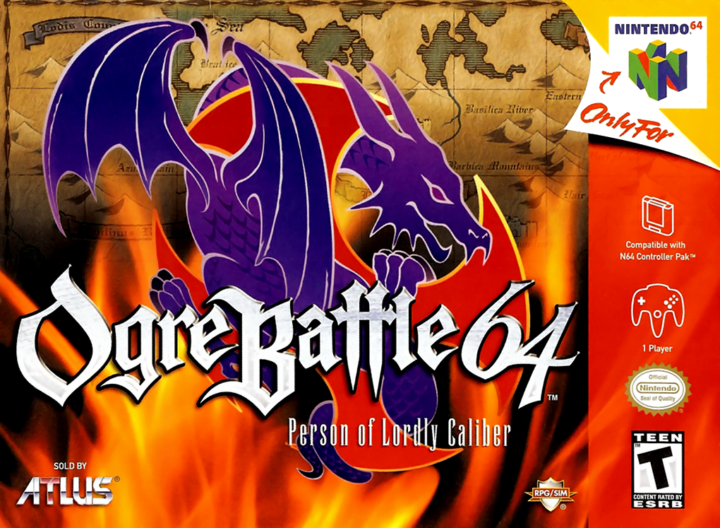 Ogre Battle 64 - Person Of Lordly Caliber box art