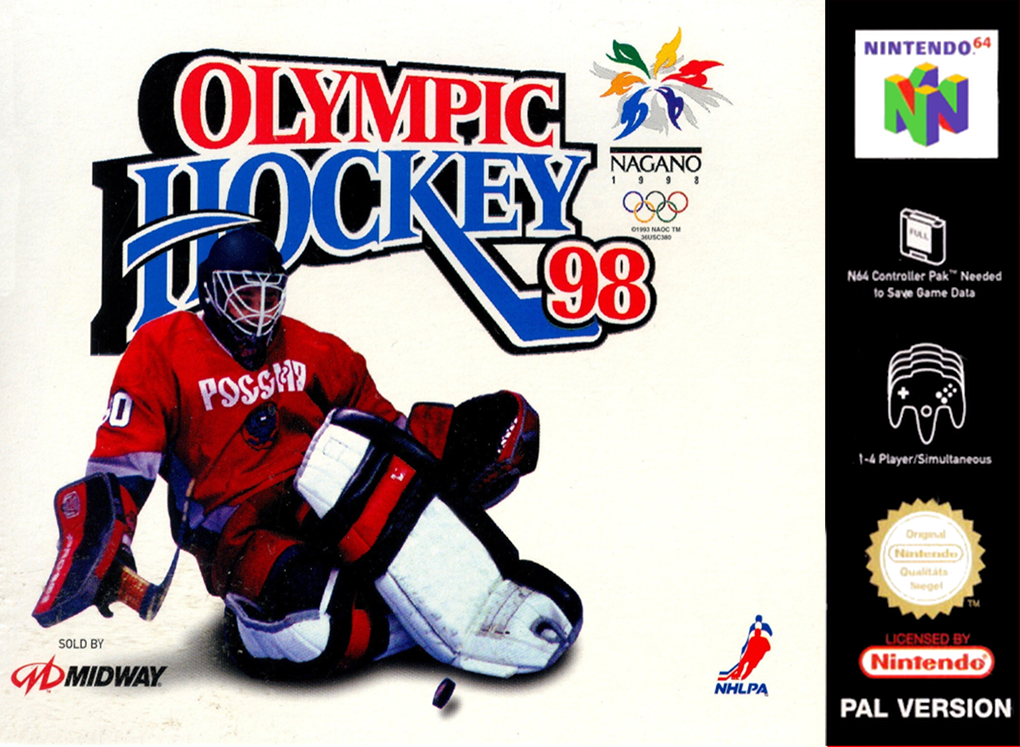 Olympic Hockey '98 — box-2D (DE)