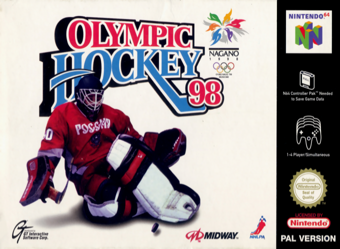 Olympic Hockey '98 — box-2D (EU)