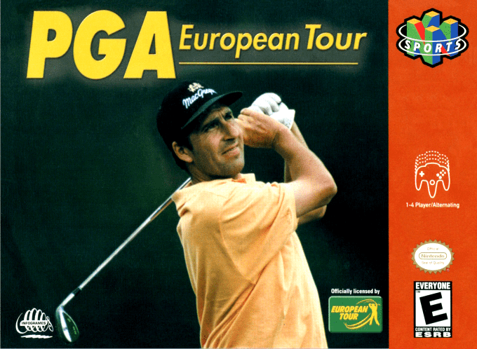 PGA European Tour Golf box art