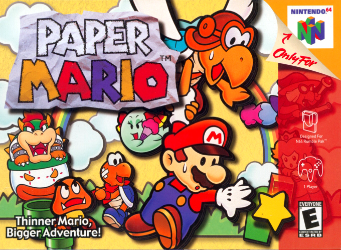 Paper Mario box art